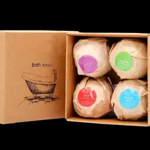 Custom Bath Bomb Boxes