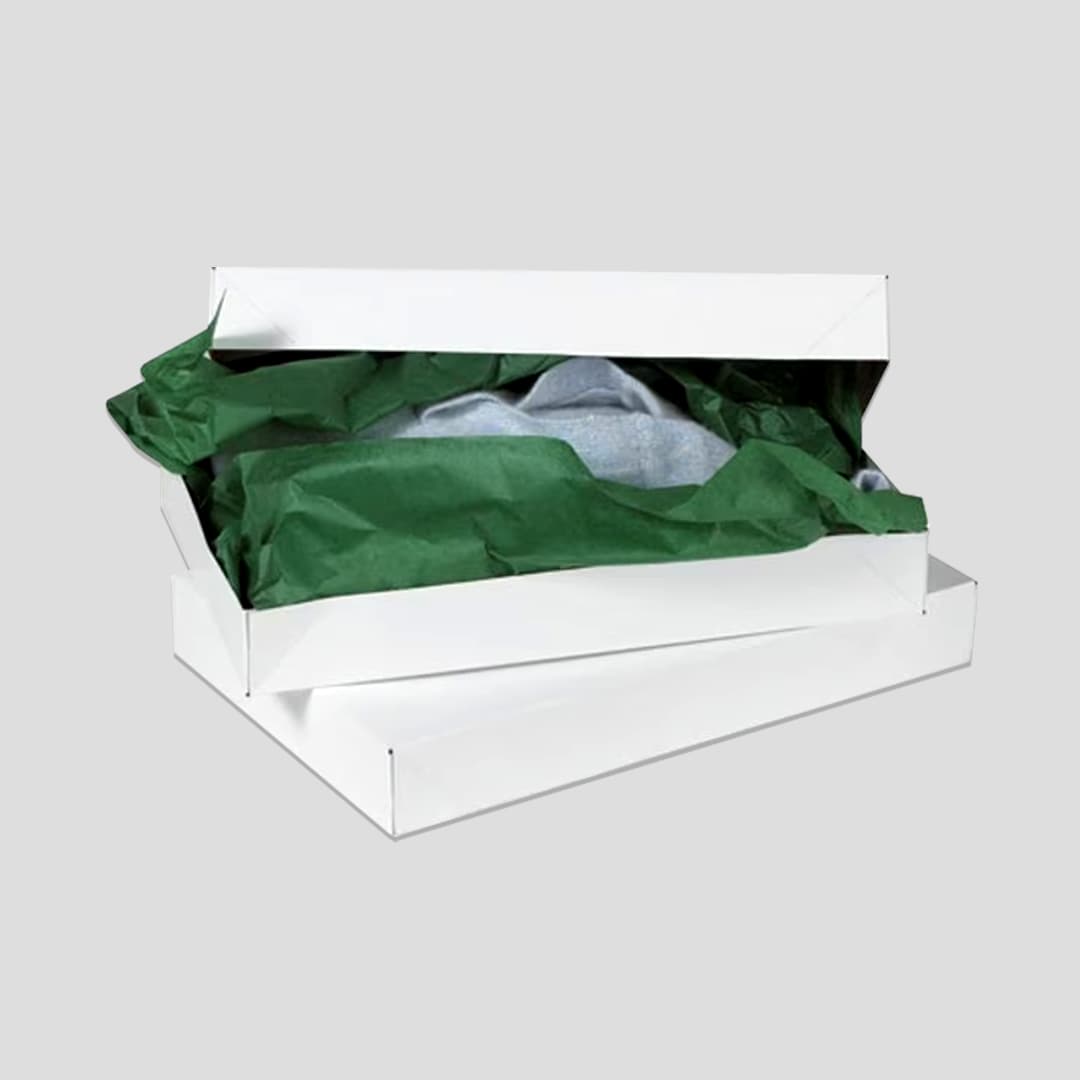 White Apparel Boxes