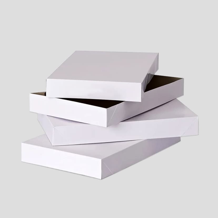 White Apparel Packaging
