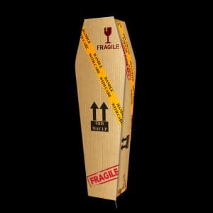 Coffin Shaped Boxes