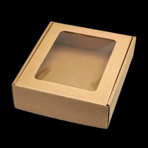 Kraft Window Boxes
