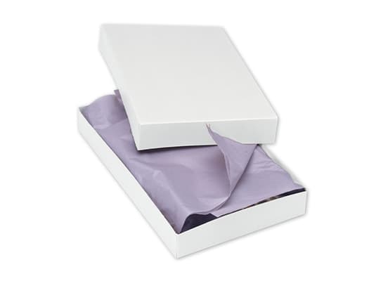 White Apparel Boxes