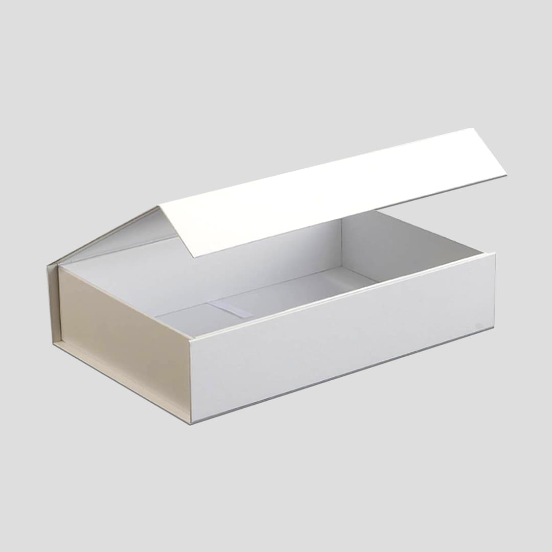 White Apparel Boxes