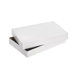 Printed White Apparel Boxes