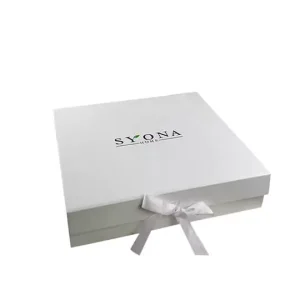 Custom Printed White Apparel Boxes