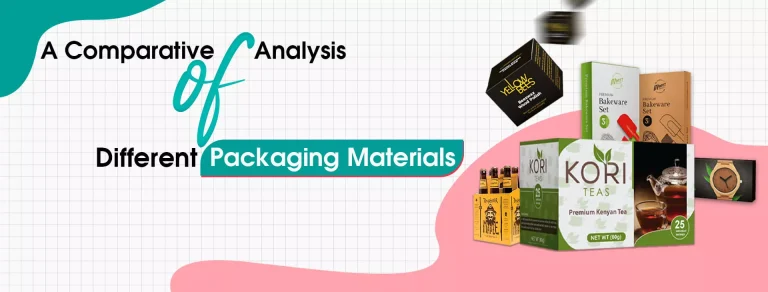 Different packaging materials