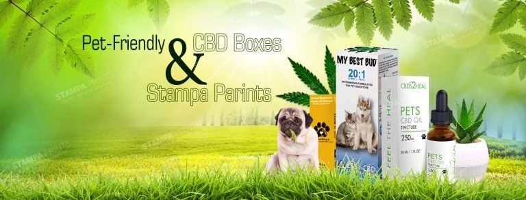 Pet-friendly CBD boxes and Stamps and prints