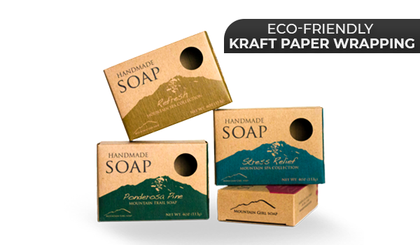 Eco-Friendly Kraft Paper Wrapping