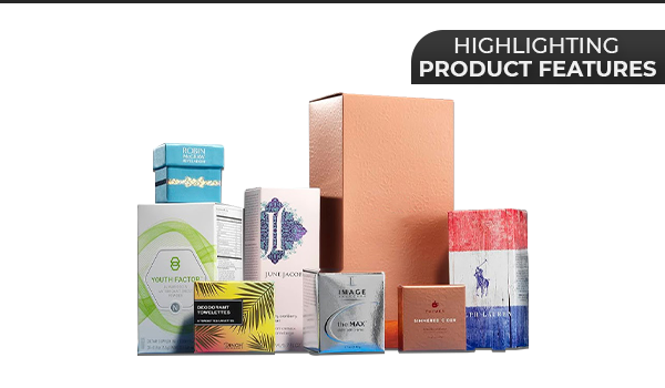 Highlighting Product Features of custom retail boxes 