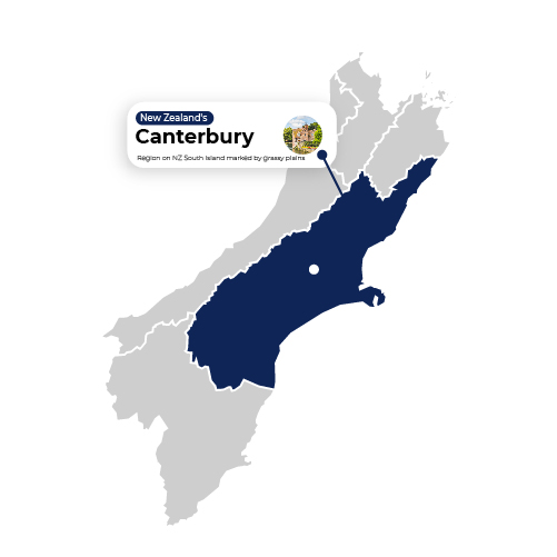 Map Illustration Canterbury