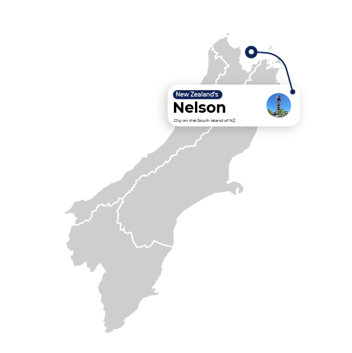 Map Illustration Nelson