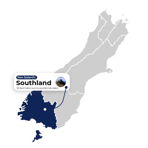 Map Illustration Southland