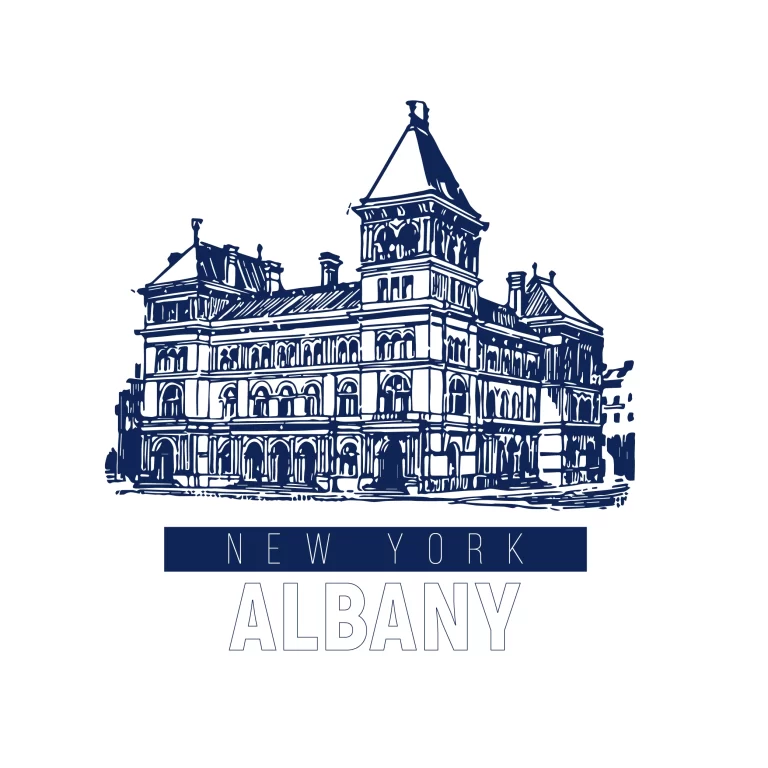 Albany Buildin Illustration