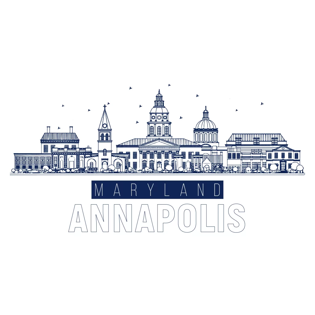 Annapolis Building Illustration